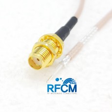SMA(F)BH 암컷-OPEN RG-316/S Cable Assembly 50옴